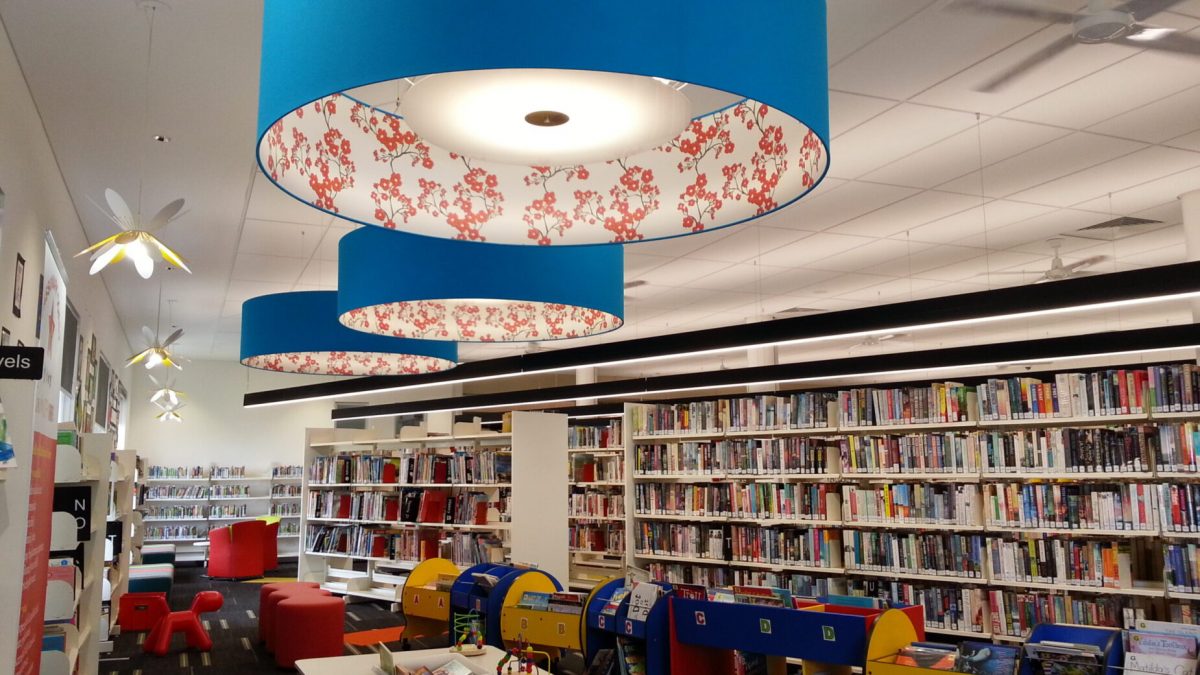 Innisfail Library Contessa Lighting